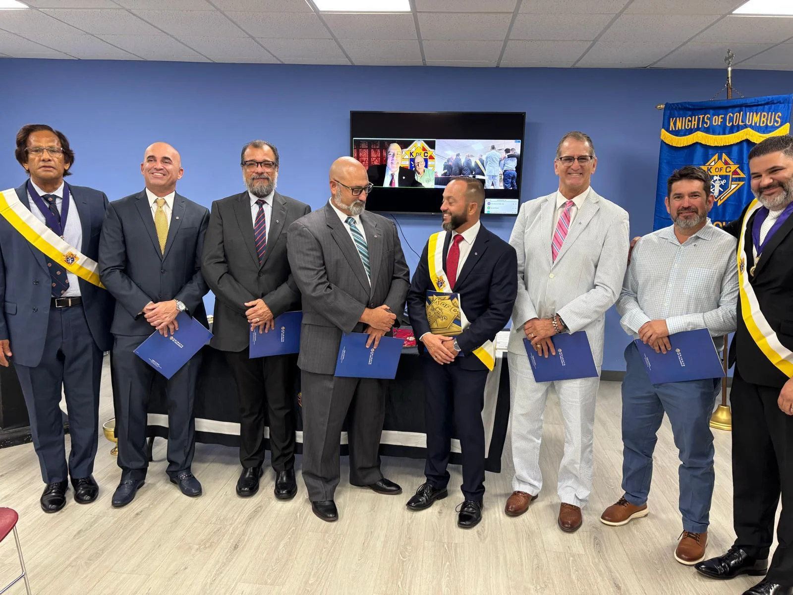 Initiation Ceremony August 2025 - KofC Council 14730
